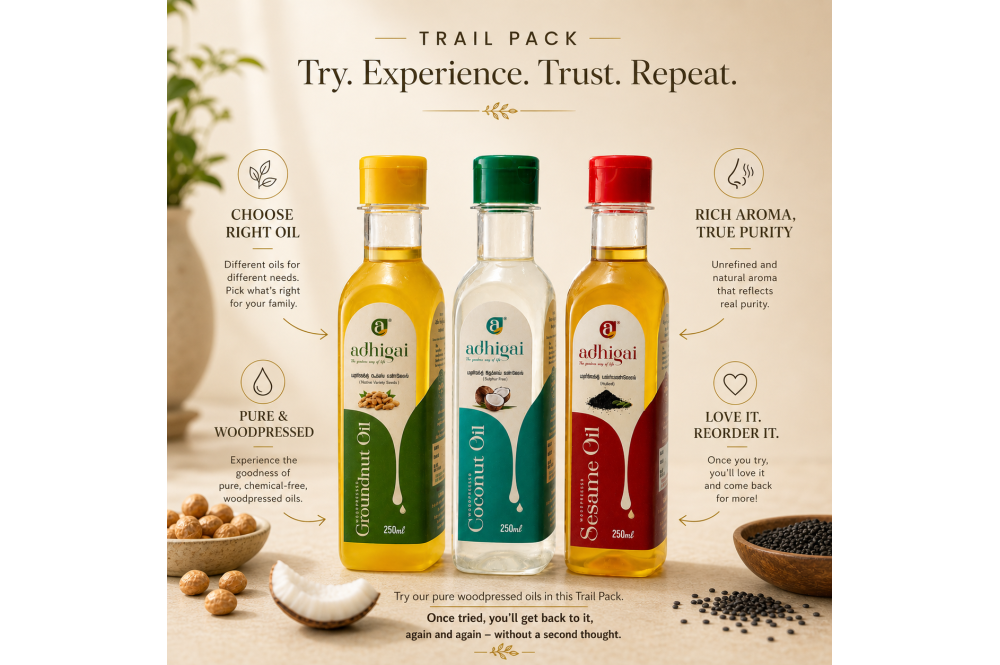 Trail Pack – 3 Oils (250ml Each)