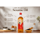 Wood-Pressed Sesame Oil